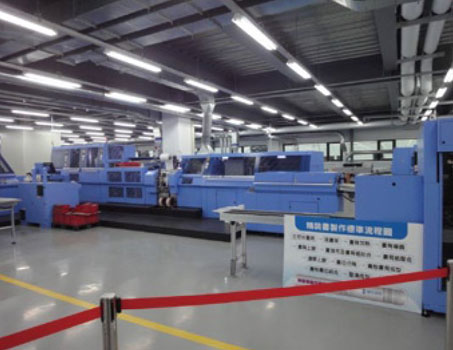 建豪機台環境照片